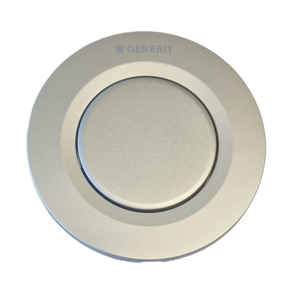 Geberit Buttons Geberit Type 01 Matt Chrome Pneumatic Single Flush Button 116 040 JQ 1