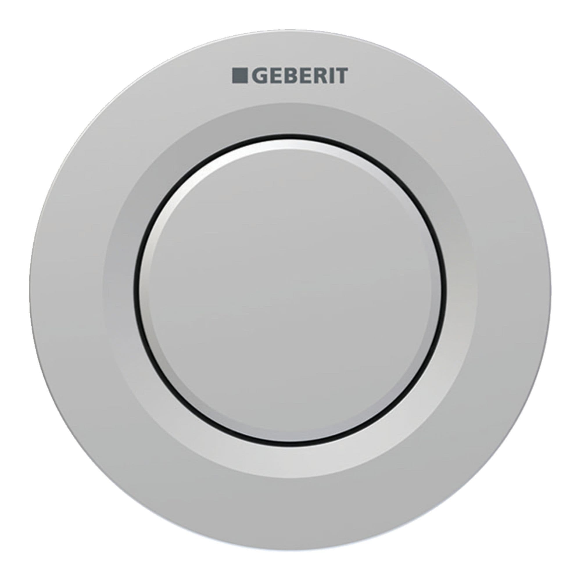 Geberit Type 01 Matt Chrome Pneumatic Single Flush Button 116 040 JQ 1