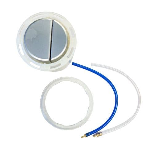 Geberit Type 01 Matt Chrome Remote Dual Flush Actuator 243.397.46.1