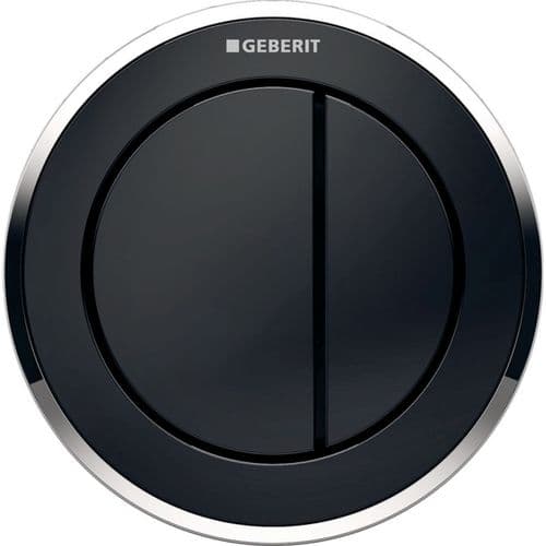 Geberit Type 10 Black Pneumatic Flush Button 116.057.KM.1