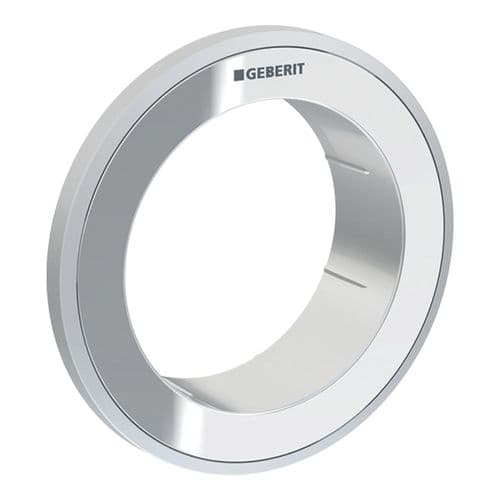 Geberit Type 10 Bright/Matt Chrome Furniture Actuator Collar 242.964.KH.1