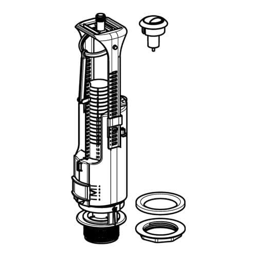 Geberit Type 230  Dual Flush Valve 236.402.21.1