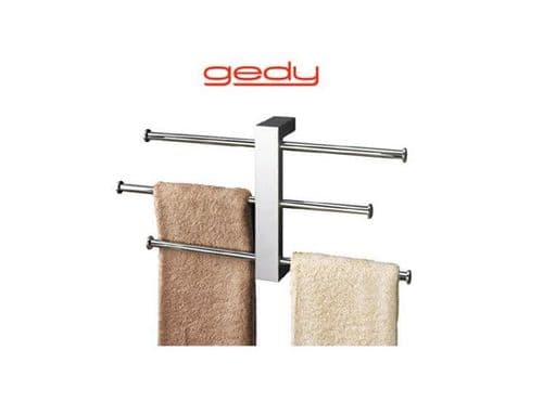 Gedy Bridge Towel Holder Wall Mounted Chrome 7630-13