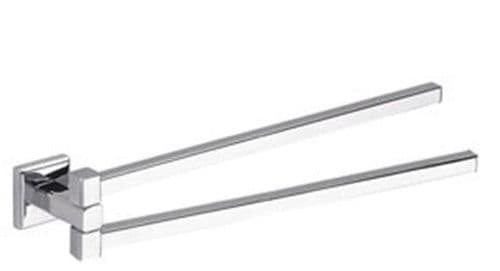 Gedy Colorado Double Swing Towel Rail Chrome 6923-13