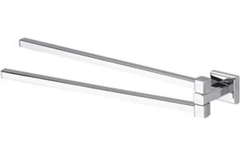 Gedy Colorado Double Swing Towel Rail Chrome 6923-13