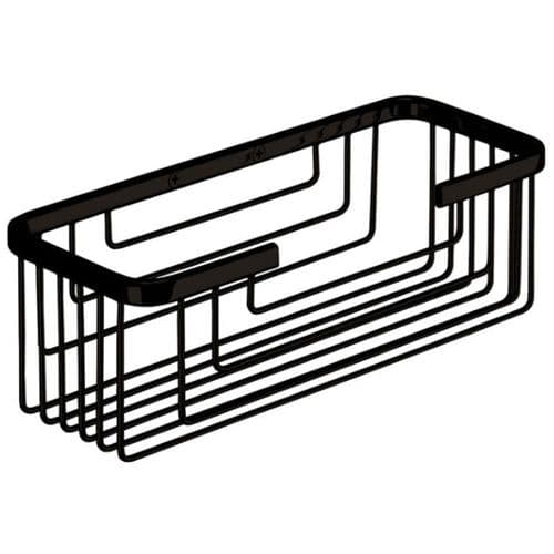 Gedy Deep Shower Basket Black 2419-14