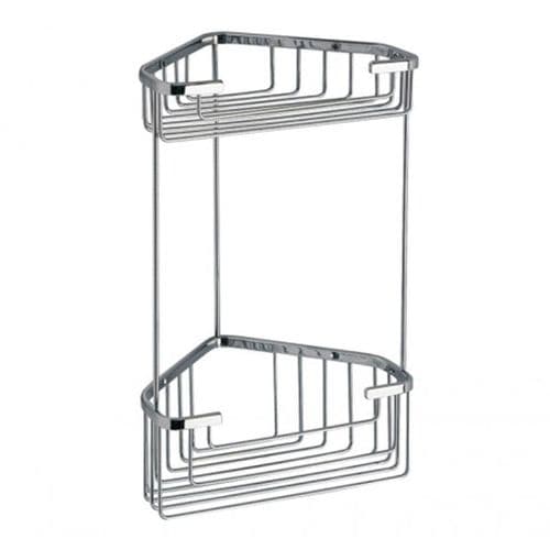 Gedy Double Corner Basket Chrome 2481-13