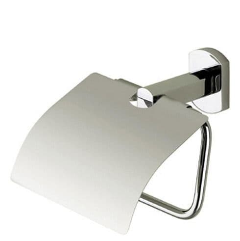 Gedy Edera Toilet Roll Holder With Flap Chrome EP25-13