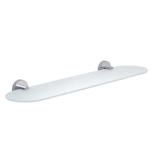 Gedy Eros Glass Shelf 60cm Chrome 2319/60-13