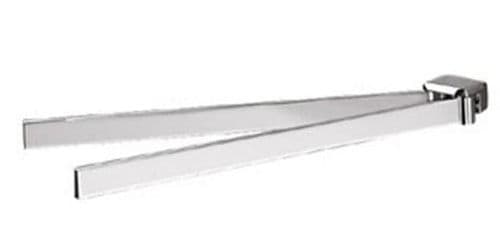Gedy Lounge Double Swing Towel Rail Chrome 5423-13
