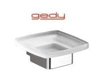 Gedy Lounge Frosted Glass Soap Dish Chrome 5411-13