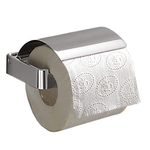 Gedy Lounge Toilet Roll Holder With Flap Chrome 5425-13