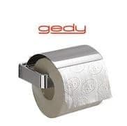 Gedy Lounge Toilet Roll Holder With Flap Chrome 5425-13