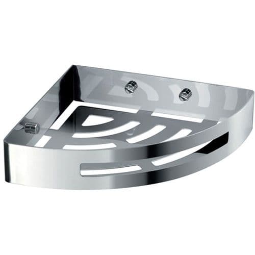 Gedy Nerva Corner Shower Basket Chrome 2479-13