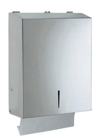 Gedy Paper Dispenser With Safety Lock Polished 2436-13