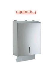 Gedy Paper Dispenser With Safety Lock Polished 2436-13
