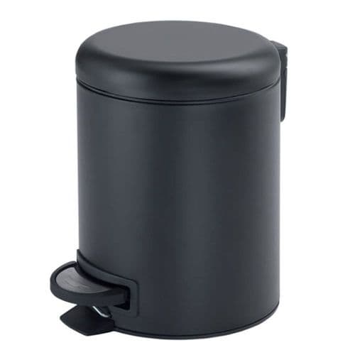 Gedy Potty Pedal Bin 3 Litre Black 3209-14
