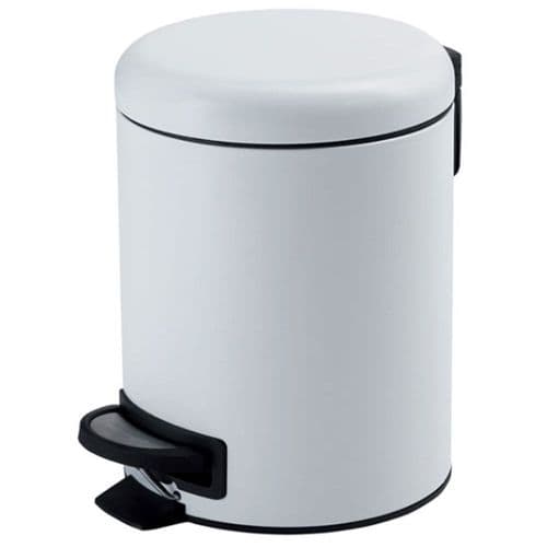 Gedy Potty Pedal Bin 3 Litre White 3209-02