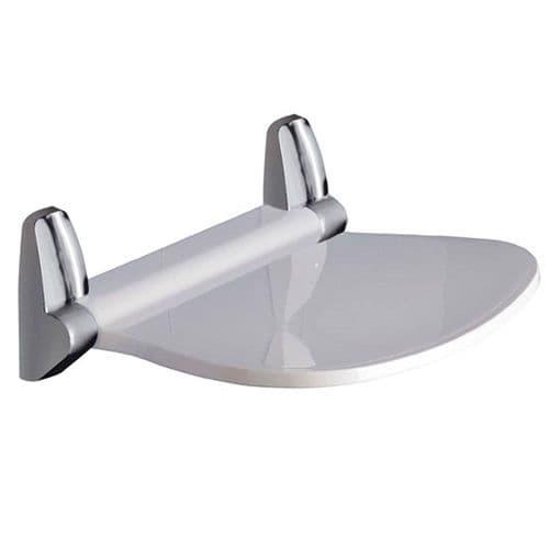 Gedy Sound Shower Seat White/ Chrome - 2282-23