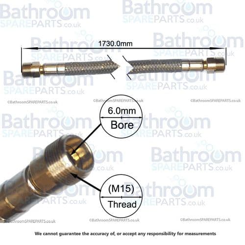 Gessi Helium Pull Out Hose RI28984#031