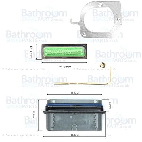Gessi Rettangolo XL Replacement Tap Aerator RI29323#031