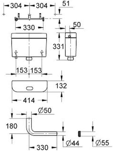 Grohe Adagio 6L Cistern 37945SH0