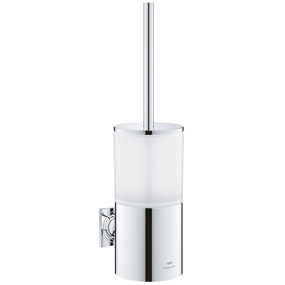 40344000 Grohe Allure Toilet Brush Set Chrome 40340001
