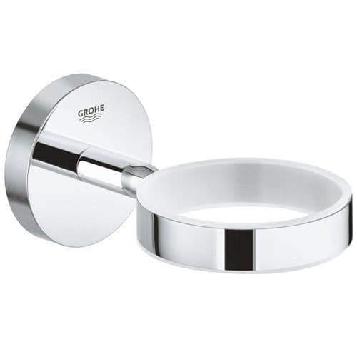 Grohe Baucosmopolitan Glass Soap Dish Holder Chrome 40585001