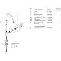 Grohe Concetto Single-lever Kitchen Sink  32661001