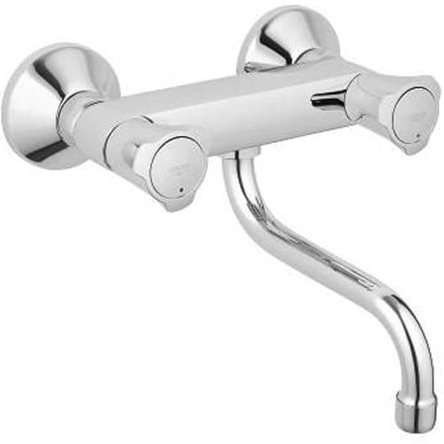 Grohe Costa L Two Handles Kitchen Wall Sink Mixer 31187001