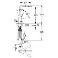 Grohe Essence Single-lever Kitchen Sink Mixer 30270BE0 Spare Parts