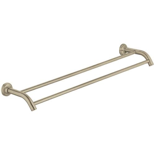 Grohe Essentials Authentic Double Towel Rail 58cm Brushed Nickel 40654EN1