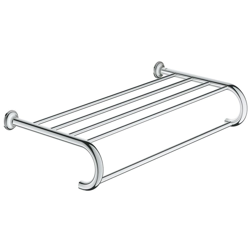 Grohe Train Rack Grohe Essentials Authentic Multi Towel Rack 58cm Chrome 40660001