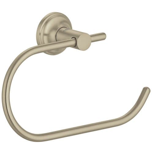 Grohe Essentials Authentic Toilet Roll Holder Brushed Nickel 40657EN1