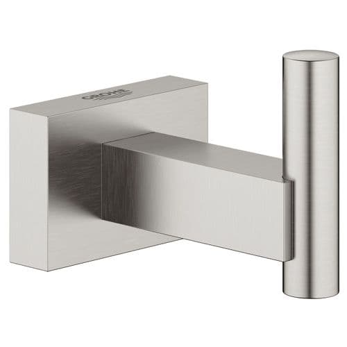 Grohe Essentials Cube Robe Hook Supersteel 40511DC1