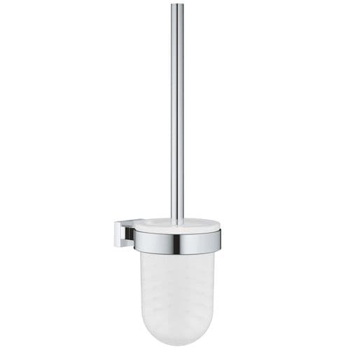 Grohe Essentials Cube Toilet Brush Set Chrome 40513001