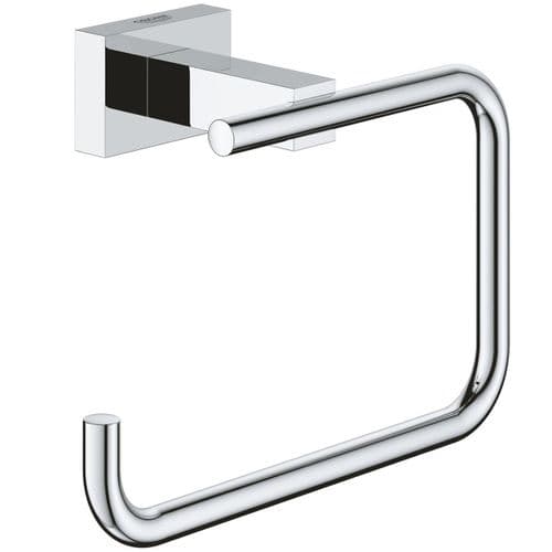 Grohe Essentials Cube Toilet Roll Holder Chrome 40507001
