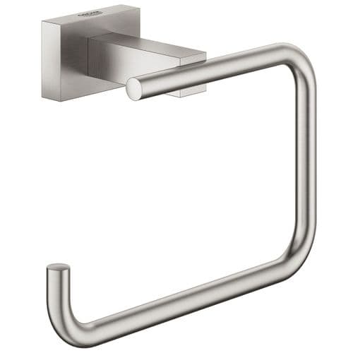 Grohe Essentials Cube Toilet Roll Holder Supersteel 40507DC1