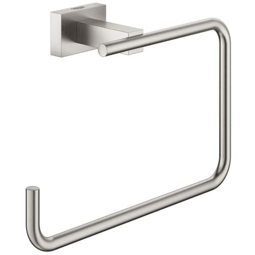 Grohe Essentials Cube Towel Ring Supersteel 40510DC1