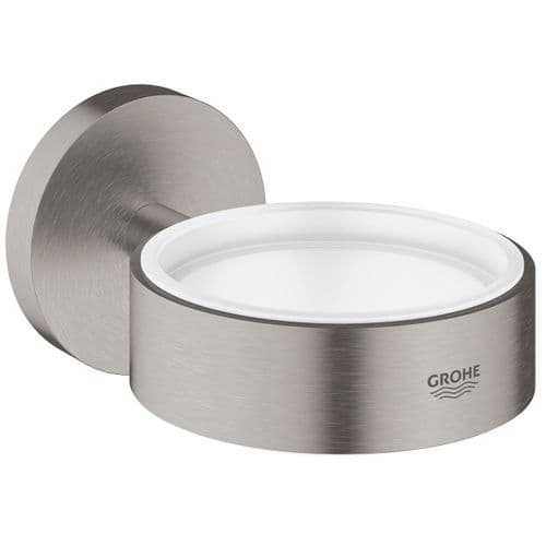 Grohe Essentials Glass Soap Dish Holder Supersteel 40369DC1