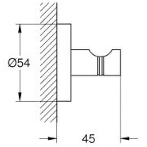 Grohe Essentials Robe Hook Warm Sunset 40364DA1