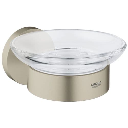 Grohe Essentials Soap Dish with Holder Brushed Nickel 40444EN1