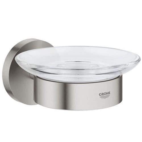 Grohe Essentials Soap Dish with Holder Supersteel 40444DC1