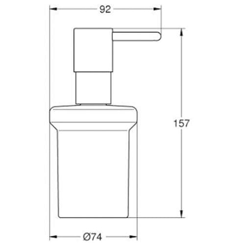 Grohe Essentials Soap Dispenser Supersteel 40394DC1