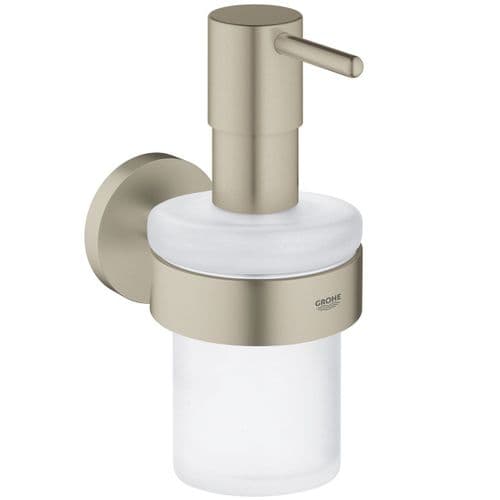 Grohe Essentials Soap Dispenser with Holder Brushed Nickel 40448EN1