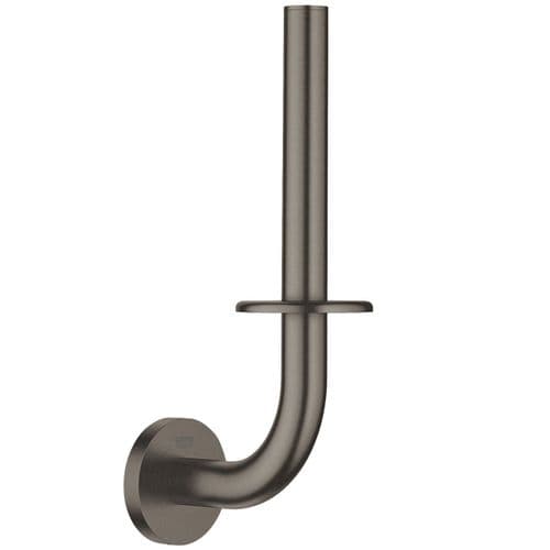 Grohe Essentials Spare Toilet Paper Holder Brushed Hard Graphite 40385AL1