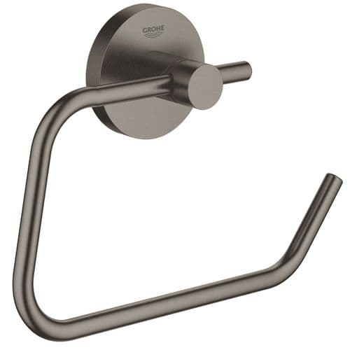 Grohe Essentials Toilet Roll Holder Brushed Hard Graphite 40689AL1
