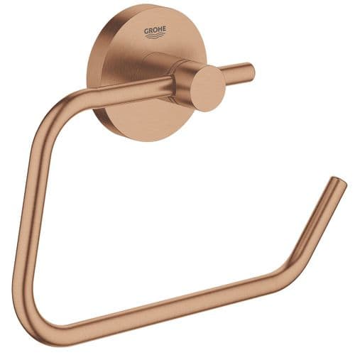 Grohe Essentials Toilet Roll Holder Brushed Warm Sunset 40689DL1