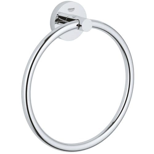 Grohe Essentials Towel Ring Chrome 40365001