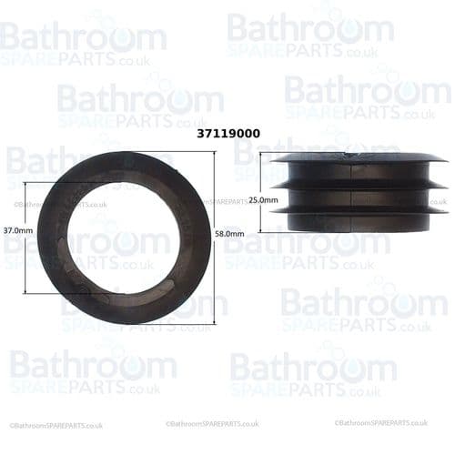Grohe Flush Pipe Connector 37119000